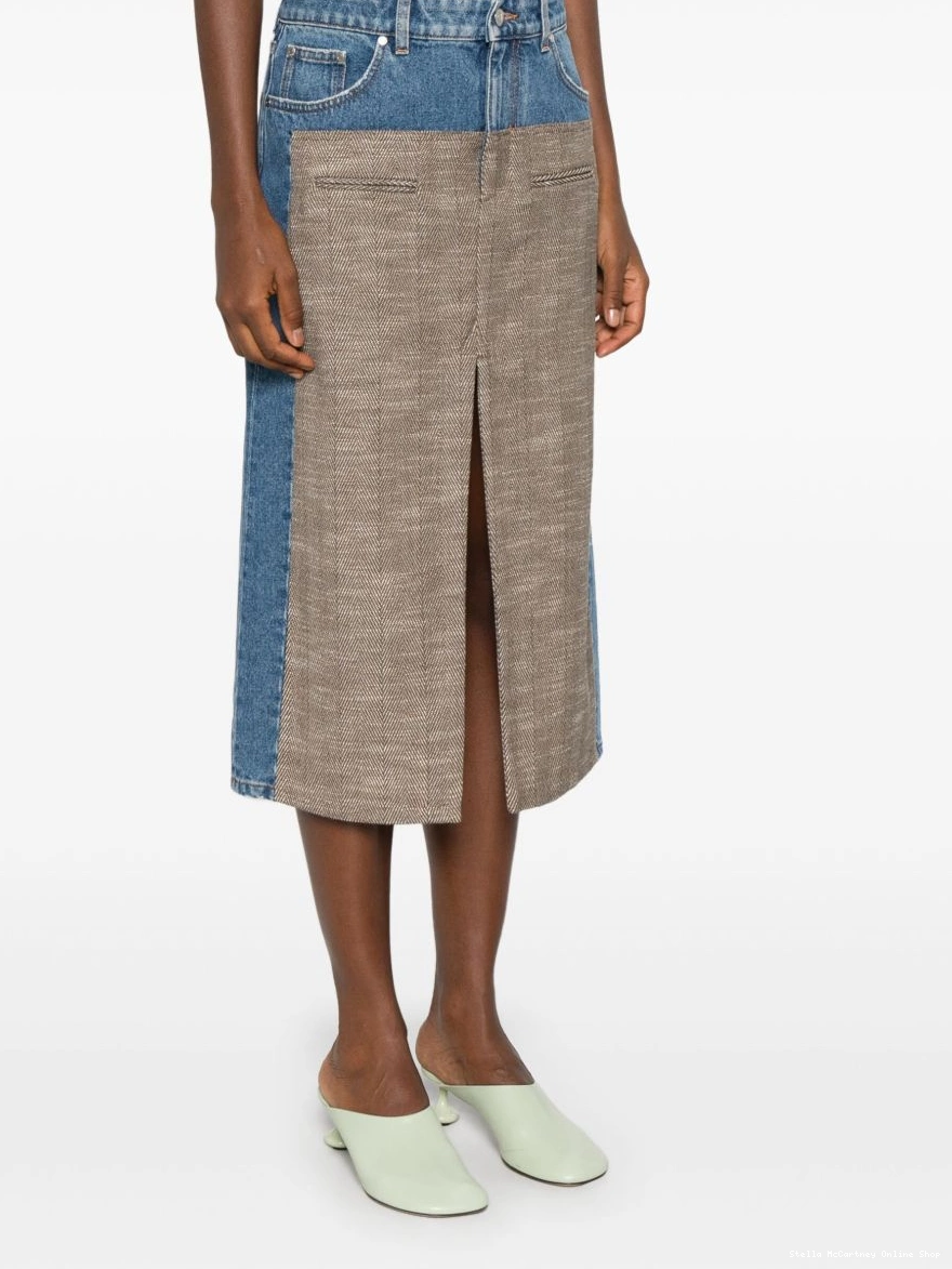 Affordable skirt denim tweed Women midi Stella McCartney 0323